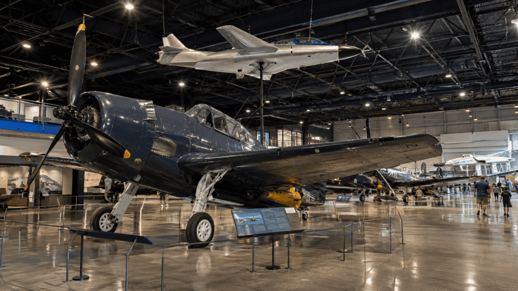 Naval Aviation history in a modern museum